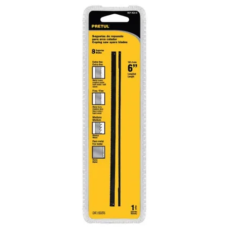  Repuest para Arco Calador ACA-6X Contenido 8 Sierras, REP-ACA-6 20010 Pretul 10.508475 Repuest para Arco Calador ACA-6X Conteni