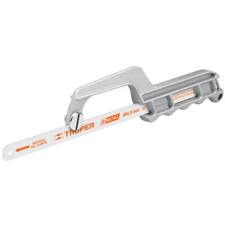  Mini Arco de Aluminio 12" con Sierra de 18 dpp, para corte en espacios reducidos, MAT-12 10236 Truper 10.254237 Mini Arco de Al