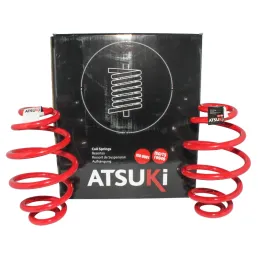 Resorte Espiral Posterior DER IZQ Daewoo Cielo Espero Lanos Lemans Racer Atsuki Atsuki-Resorte Espiral Posterior DER IZQ Daewoo 