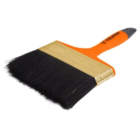  Brochas Profesionales 5" 66x17mm ResisteSolvente 14487 Truper 7.288136 Brochas Profesionales mango de Plastico 5" Long Cerdas 6