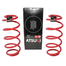 Resorte Espiral Posterior DER IZQ Toyota Yaris 1300 1500 1NRFE 1NZFE 2NZFE 12x68x75x315 6V Atsuki Atsuki-Resorte Espiral Posteri