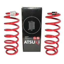 Resorte Espiral Posterior DER IZQ Toyota Yaris 1300 1500 1NZFE 2NZFE 12x66x68x340 8V Atsuki Atsuki-Resorte Espiral Posterior DER