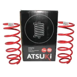 Resorte Espiral Posterior DER IZQ Hyundai Accent Kia Rio G4LA G4FA G4LC G4FC 12x74x101x335 7V Atsuki Atsuki-Resorte Espiral Post