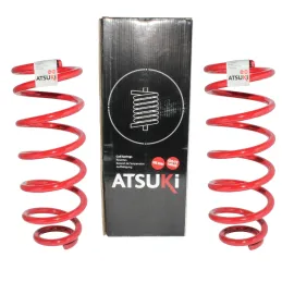 Resorte Espiral Posterior DER IZQ Hyundai Accent Kia Rio 1400 1600 G4EE G4ED 2006-2011 12.5x62x99x340 7V Atsuki Atsuki-Resorte E