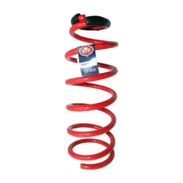 Resorte Espiral Posterior DER IZQ Hyundai Accent Kia Rio 1400 1600 G4EE G4ED 12.5x124x335 7V STP stp-Resorte Espiral Posterior D