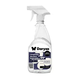 Alcohol Isopropilico 650ml Litro 99G Daryza 30778 Daryza-Alcohol Isopropilico 650ml Litro 99G Daryza 30778 Este producto tiene a