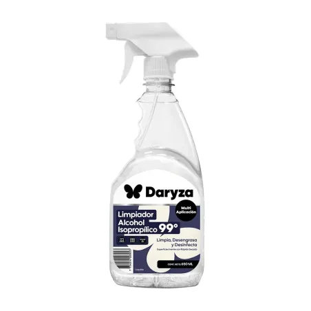 Alcohol Isopropilico 650ml Litro 99G Daryza 30778 Daryza-Alcohol Isopropilico 650ml Litro 99G Daryza 30778 Este producto tiene a