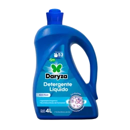 Detergente Líquido 4L para Ropa Floral Daryza 33794 Daryza-Detergente Líquido 4L para Ropa Floral Daryza 33794 El detergente liq