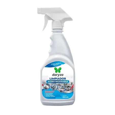 Limpiador de Acero Inoxidable 650ml Daryza 33351 Daryza-Limpiador de Acero Inoxidable 650ml Daryza 33351 El Limpiador Acero Inox