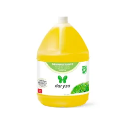 Desinfectante Antibacterial 3.8L Concentrado Limon Daryza 33181 Daryza-Desinfectante Antibacterial 3.8L Concentrado Limon Daryza