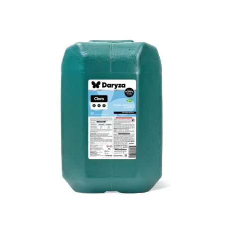 Cloro Bidon 19L Hipoclorito de Sodio 7.5+/-0.5% Daryza 33098 Daryza-Cloro Bidon 19L Hipoclorito de Sodio 7.5+/-0.5% Daryza 33098