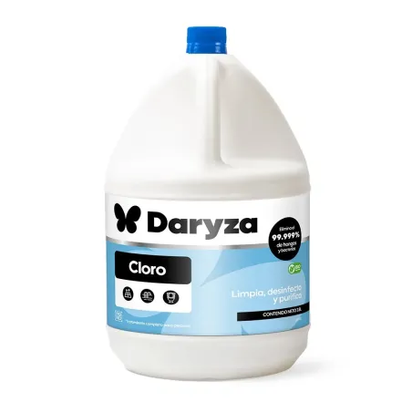 Cloro 3.8L ( Hipoclorito de Sodio 7.5+/-0.5%) Daryza 33097 Daryza-Cloro 3.8L ( Hipoclorito de Sodio 7.5+/-0.5%) Daryza 33097El c