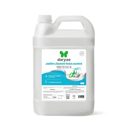 Jabon Liquido Para Manos 4L Antibacterial Neutro Daryza 32324 Daryza-Jabon Liquido Para Manos 4L Antibacterial Neutro Daryza 323