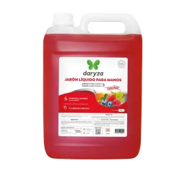 Jabon Liquido Para Manos 4L Antibacterial Frutos Rojos Daryza 32322 Daryza-Jabon Liquido Para Manos 4L Antibacterial Frutos Rojo