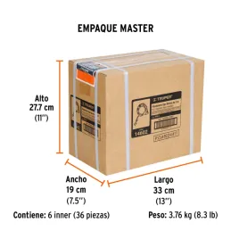 Winchas Flexometro Griper 2M MedicionAmbosLados TPR ABS Truper 14602 Truper-Winchas Flexometro Griper 2M MedicionAmbosLados TPR 