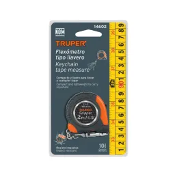 Winchas Flexometro Griper 2M MedicionAmbosLados TPR ABS Truper 14602 Truper-Winchas Flexometro Griper 2M MedicionAmbosLados TPR 