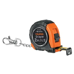 Winchas Flexometro Griper 2M MedicionAmbosLados TPR ABS Truper 14602 Truper-Winchas Flexometro Griper 2M MedicionAmbosLados TPR 