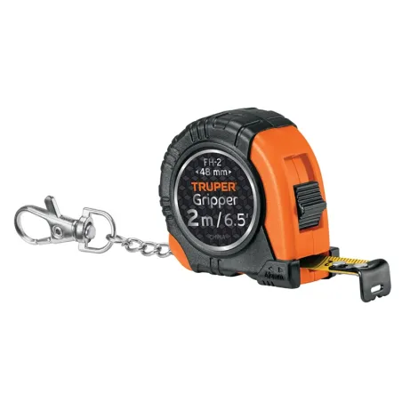 Winchas Flexometro Griper 2M MedicionAmbosLados TPR ABS Truper 14602 Truper-Winchas Flexometro Griper 2M MedicionAmbosLados TPR 