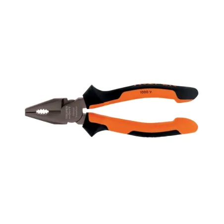 Alicates universal 7" Aislado 1000v ComfortGrip CrVanadio Truper 17329 Truper-Alicate universal 7" Comfort Grip Acero al cromo v