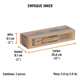 Alicates de corte diagonal 8" CrVanadio MangoPVC Truper 12353 Truper-Alicates de corte diagonal 8" CrVanadio MangoPVC Truper 123
