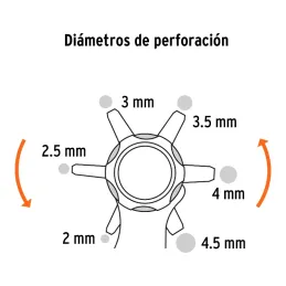 Alicates Sacabocado 9" 6Perforacion lona plastico carton Truper 17340 Truper-Alicates Sacabocado 9" 6Perforacion lona plastico c