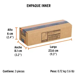 Alicate Tenaza 6", para carpinteros en acero al cromo vanadio, Mango de vinil, TN-6 17385 Truper Truper-Tenazas para carpinteros