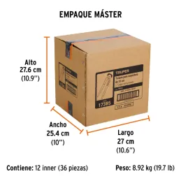 Alicate Tenaza 6", para carpinteros en acero al cromo vanadio, Mango de vinil, TN-6 17385 Truper Truper-Tenazas para carpinteros