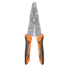 Alicates Pela Cable 8" 24-12 AWG 4Mordazas Truper 17357 Truper-Pela Cable 8" Pulgadas, 6 Calibres y 4 Mordazas para Crimpar PE-C