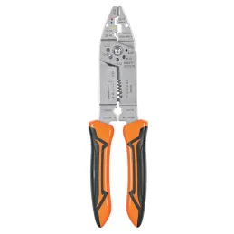 Alicates Pela Cable 9" 26-10 AWG 4Mordazas Truper 17353 Truper-Pela Cable 9" Pulgadas, 8 Calibres y 4 Mordazas para Crimpar PE-C