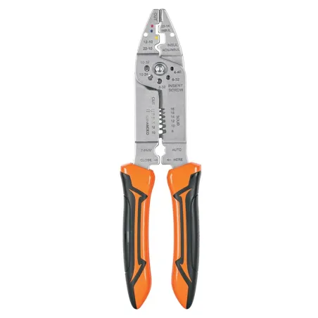 Alicates Pela Cable 9" 26-10 AWG 4Mordazas Truper 17353 Truper-Pela Cable 9" Pulgadas, 8 Calibres y 4 Mordazas para Crimpar PE-C