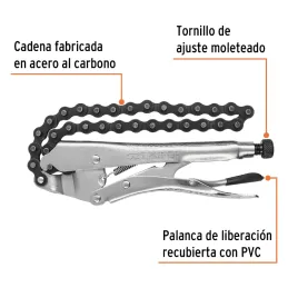 Alicates de Presion 8" de cadena 50cm Acarbono Truper 17438 Truper-Alicates de Presion 8" de cadena 50cm Acarbono Truper 17438 C