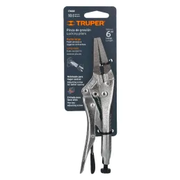 Alicates de Presion 6" Punta Larga CrMolibdeno Truper 17432 Truper-Alicates de Presion 6" Punta Larga CrMolibdeno Truper 17432 M