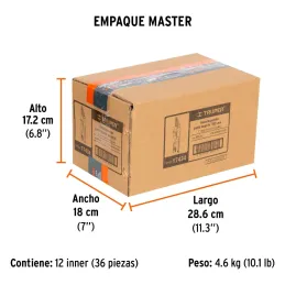 Alicates de Presion 4" Punta Larga CrMolibdeno Truper 17434 Truper-Alicates de Presion 4" Punta Larga CrMolibdeno Truper 17434 M