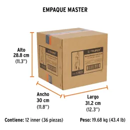 Alicates de Presion 10" Curvo CrMolibdeno Truper 17423 Truper-Alicates de Presion 10" Curvo CrMolibdeno Truper 17423 Mordazas cu