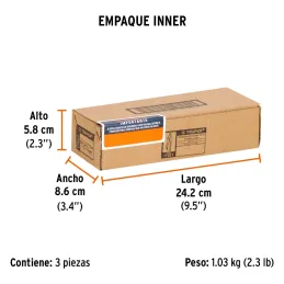 Alicates de Presion 7" Curvo CrMolibdeno Truper 17421 Truper-Alicates de Presion 7" Curvo CrMolibdeno Truper 17421 Mordazas curv