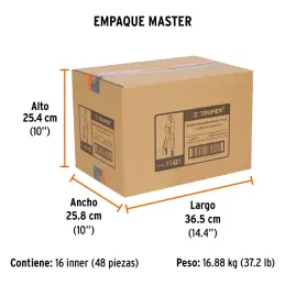 Alicates de Presion 7" Curvo CrMolibdeno Truper 17421 Truper-Alicates de Presion 7" Curvo CrMolibdeno Truper 17421 Mordazas curv