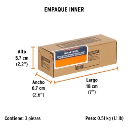 Alicates de Presion 5" Curvo CrMolibdeno Truper 17420 Truper-Alicates de Presion 5" Curvo CrMolibdeno Truper 17420 Mordazas curv