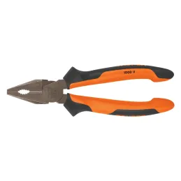 Alicates universal 8" Aislado 1000v ComfortGrip CrVanadio Truper 17330 Truper-Alicates universal 8" Aislado 1000v ComfortGrip Cr