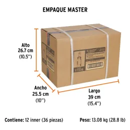 Alicates Universal 7" Aislado 1000v ComfortGrip CrVanadio Truper 17338 Truper-Alicates Universal 7" Aislado 1000v ComfortGrip Cr