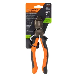 Alicates Universal 7" Aislado 1000v ComfortGrip CrVanadio Truper 17338 Truper-Alicates Universal 7" Aislado 1000v ComfortGrip Cr