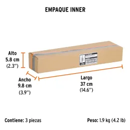 Alicates picoloro 10" Acarbono MangoPVC Truper 17351 Truper-Alicates picoloro 10" Acarbono MangoPVC Truper 17351 Fabricada en ac