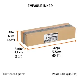 Alicates picoloro 8" Acarbono MangoPVC Truper 17350 Truper-Alicates picoloro 8" Acarbono MangoPVC Truper 17350 Fabricada en acer