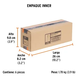 Alicates de mecanico 8" ACarbono MangoPVC Truper 17301 Truper-Alicates de mecanico 8" ACarbono MangoPVC Truper 17301 Fabricada e