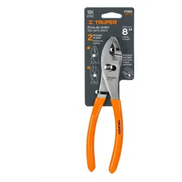 Alicates de mecanico 8" ACarbono MangoPVC Truper 17301 Truper-Alicates de mecanico 8" ACarbono MangoPVC Truper 17301 Fabricada e