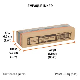 Alicates de Hacendado 11" Acarbono MangoPVC Truper 17354 Truper-Alicates de Hacendado 11" Acarbono MangoPVC Truper 17354 Fabrica