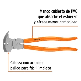 Alicates de Hacendado 11" Acarbono MangoPVC Truper 17354 Truper-Alicates de Hacendado 11" Acarbono MangoPVC Truper 17354 Fabrica