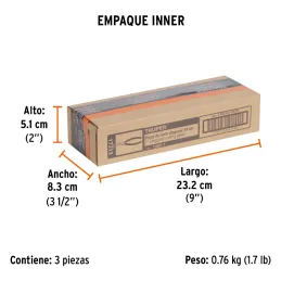 Alicates de corte diagonal 7" CrVanadio MangoPVC Truper 17313 Truper-Alicates de corte diagonal 7" CrVanadio MangoPVC Truper 173