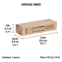 Alicates de punta y corte 8" CrVanadio MangoPVC Truper 17310 Truper-Alicates de punta y corte 8" CrVanadio MangoPVC Truper 17310