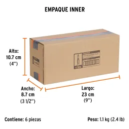 Alicates universal 6" CrVanadio MangoPVC Truper 17306 Truper-Alicates universal 6" CrVanadio MangoPVC Truper 17306 Fabricada en 