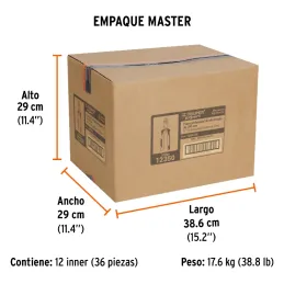 Alicates universal 8" Aislado 1000v ComfortGrip CrVanadio Truper 12350 Truper-Alicates universal 8" Aislado 1000v ComfortGrip Cr
